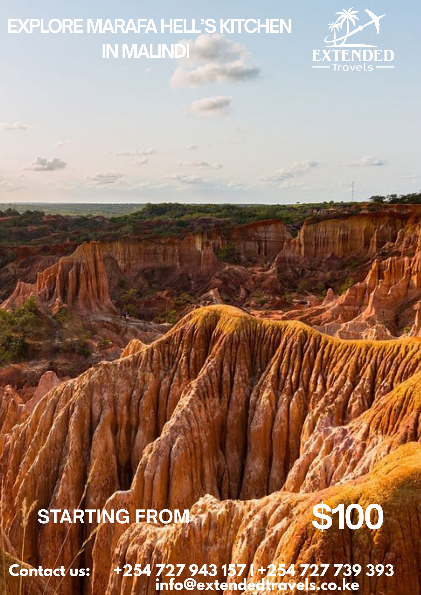 Explore Marafa Hell's Kitchen in Malindi
