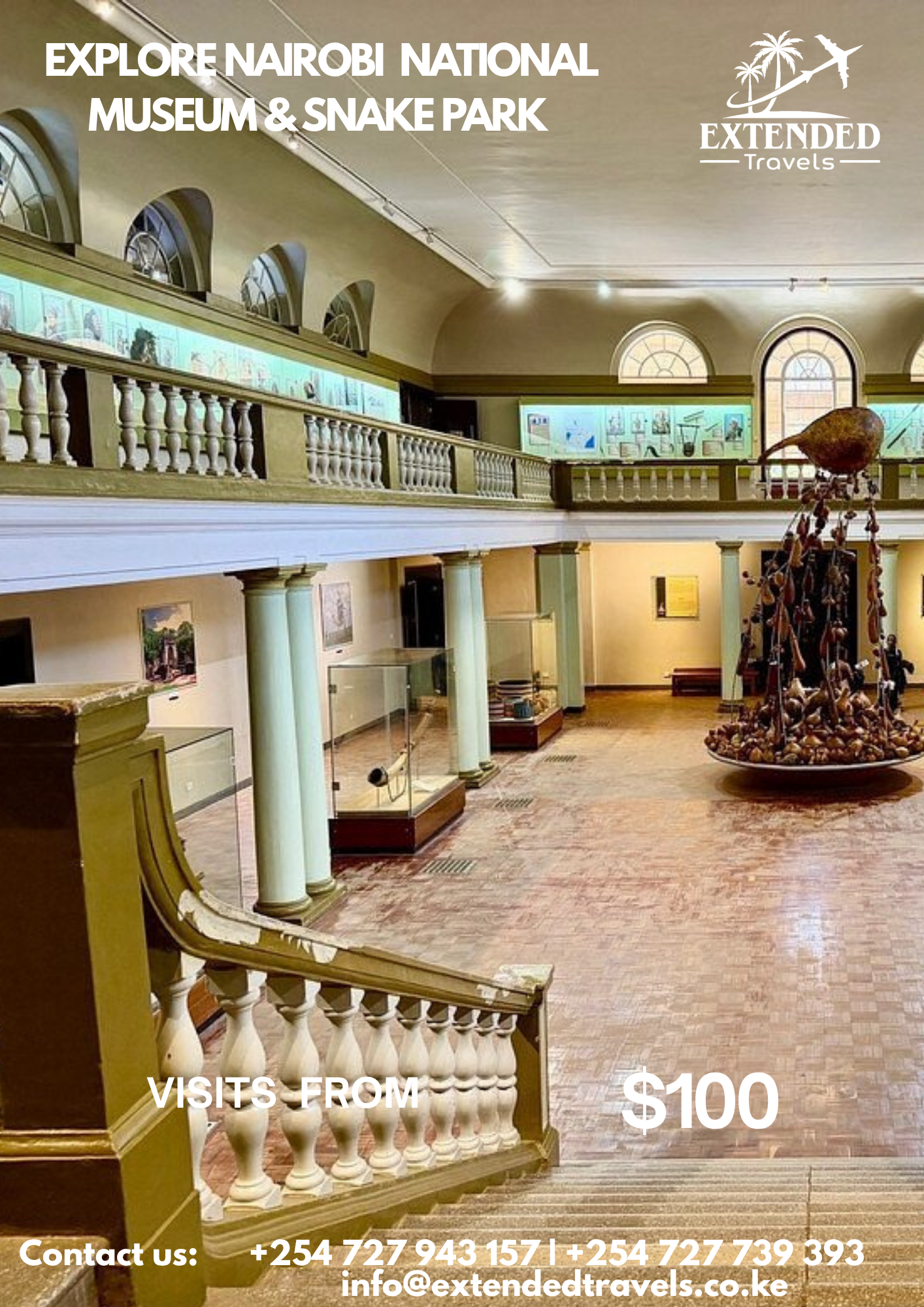 Explore Nairobi National Museum & Nairobi Snake Park
