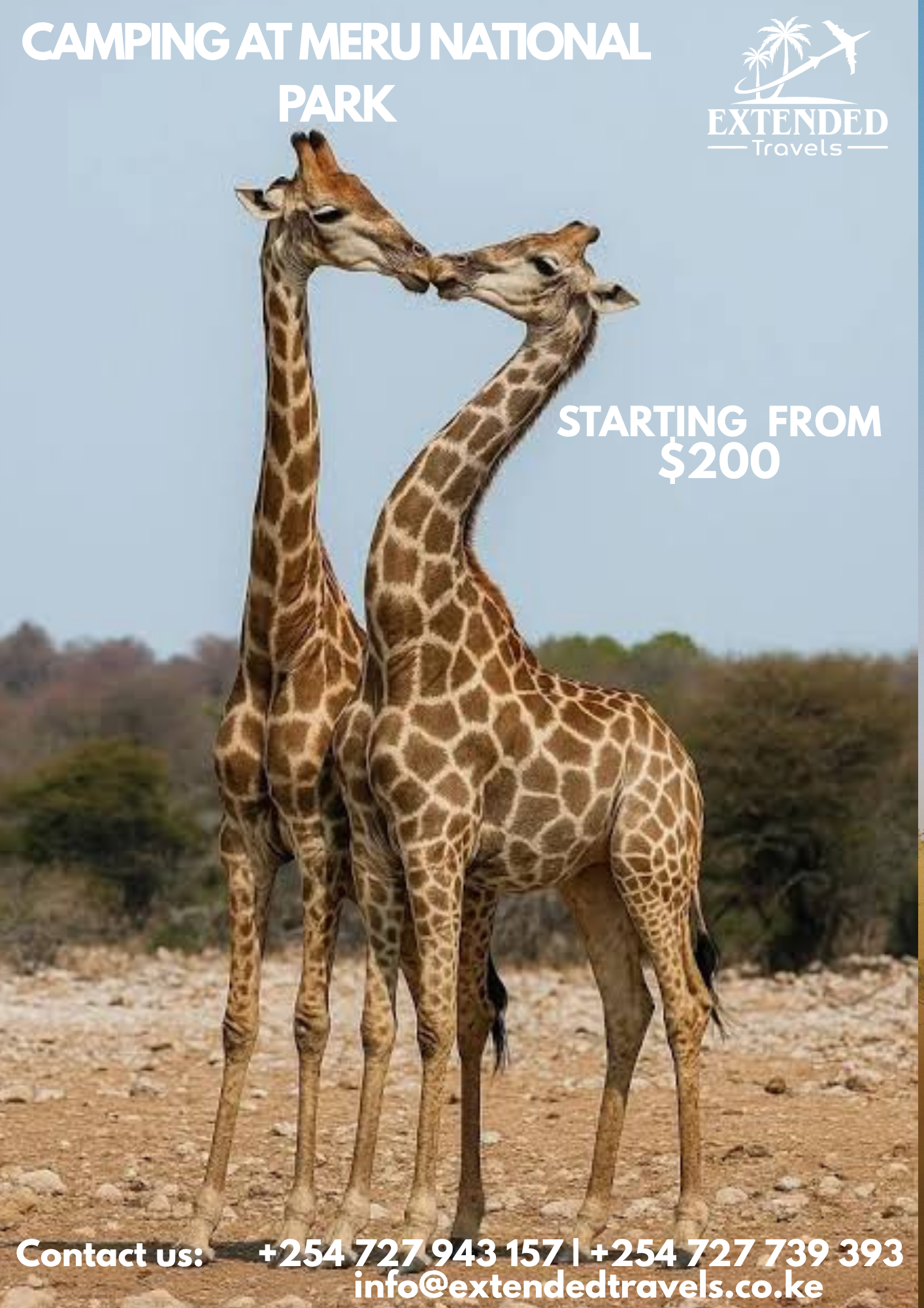 Camping at Meru National Park